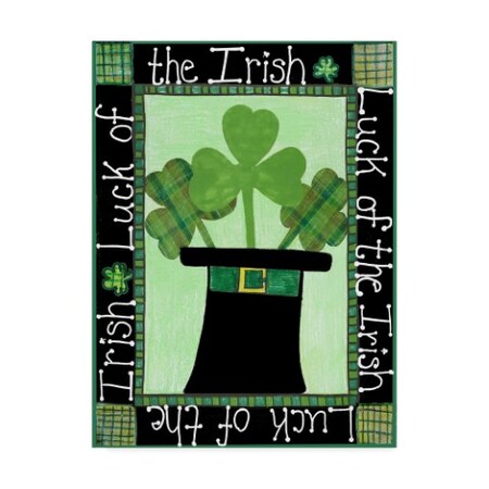 Ali Lynne 'Luck O Irish' Canvas Art,18x24